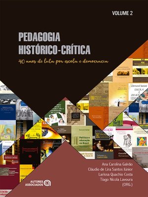 cover image of Pedagogia histórico-crítica
